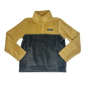 Columbia Steens Mountain 1/4 Snap Fleece Pullover Size Small (8)